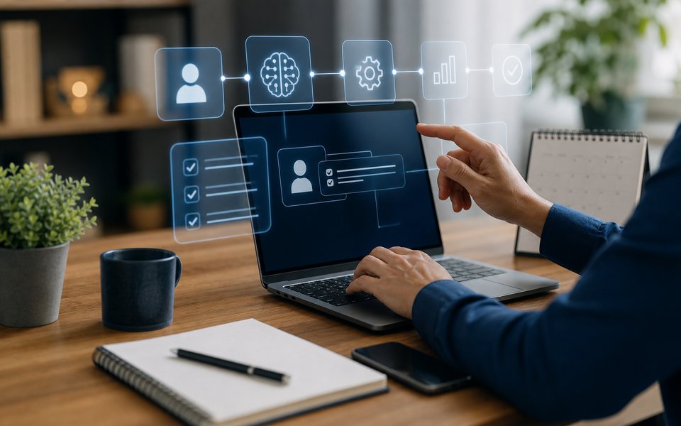 AI workflow automation for small business tasks