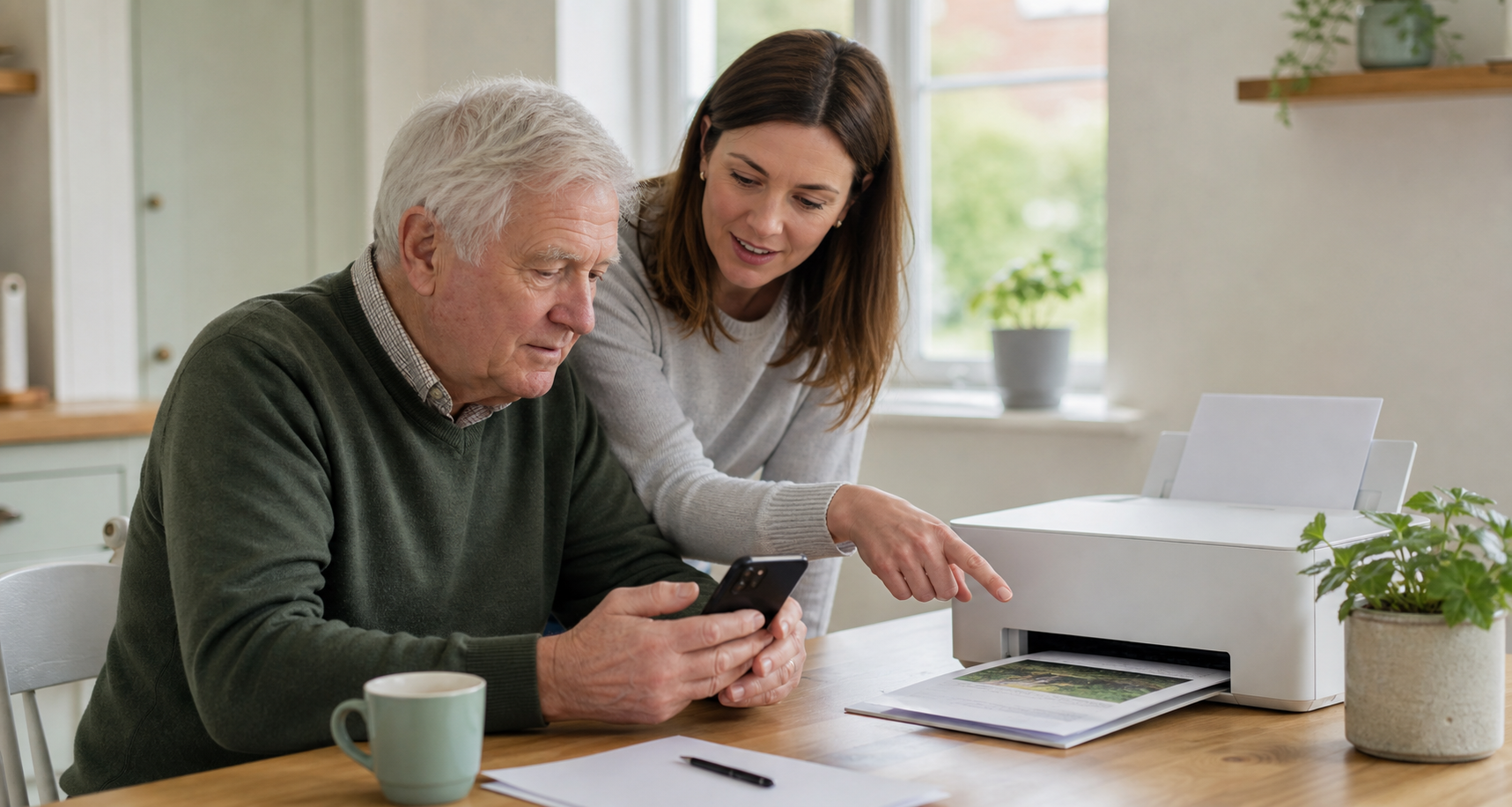 How to print from your phone or tablet at home