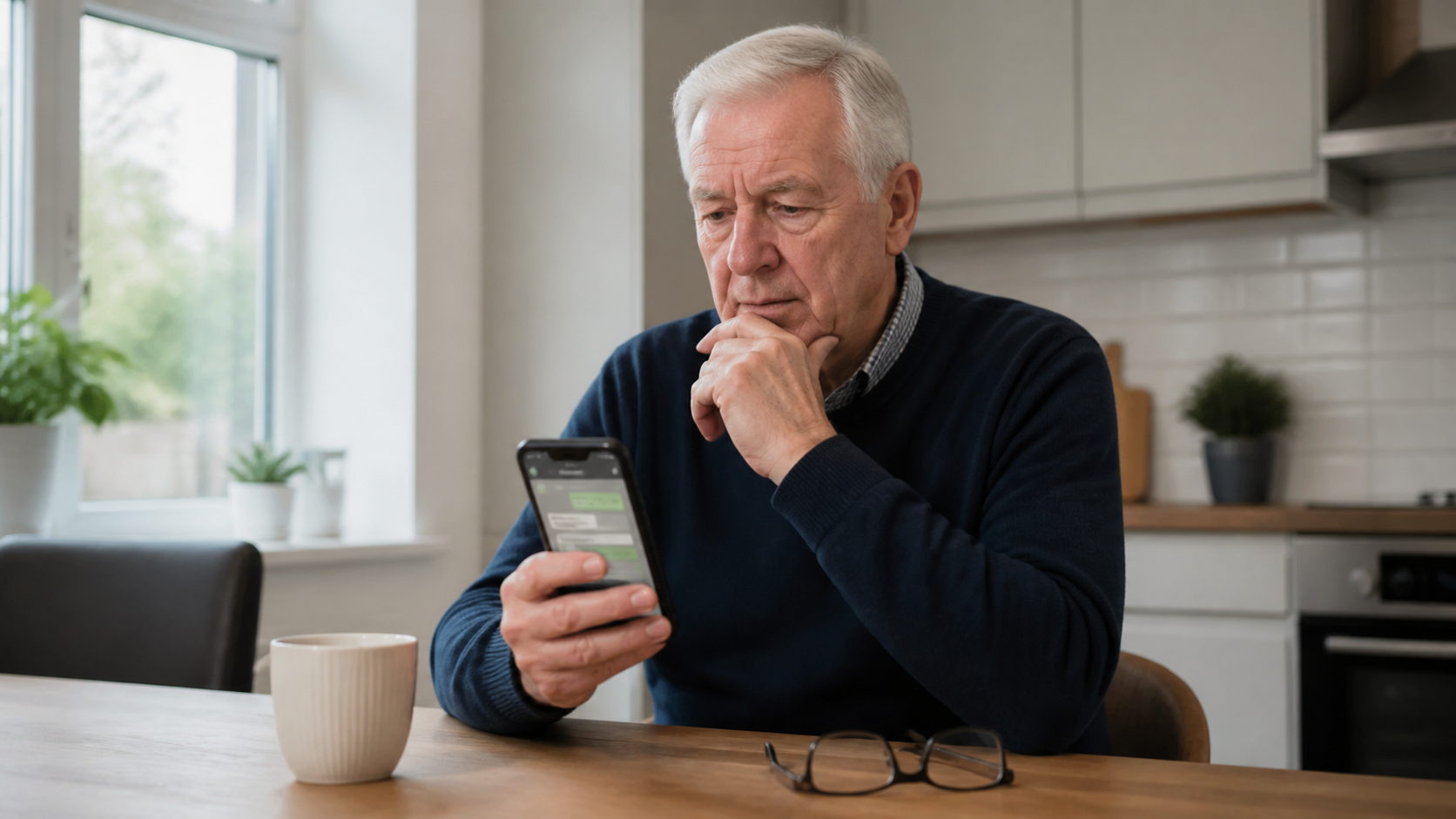 How to check if a WhatsApp message from a family member asking for money is real
